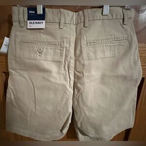 Old Navy Men's Slim Fit Beige Shorts